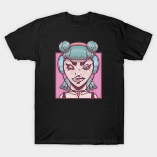 Headphone Girl T-Shirt